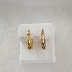 Elegant Gold Hoop Earrings